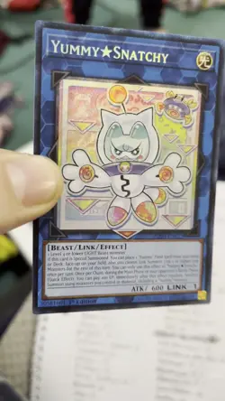 YummySnatchy (CR) JUSH-EN022 Justice Hunters 1st Edition Holo YuGiOh Card - Image 2
