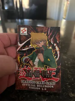 1996 Yugioh Trading Card Game Official Rulebook Only Version 3.0 - Image 3