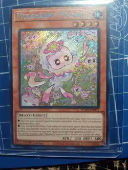 yugioh card mulcharmy meowls secret rare supreme darkness new - Image 1