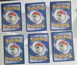 Energy Cards Full Set x 6 - Base Set 1999 Pokemon TCG WOTC - Image 2