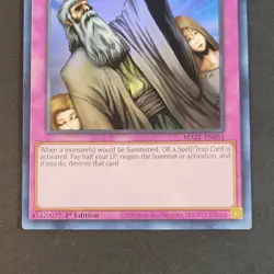 Yugioh TCG - 1x Solemn Judgement - MAZE-EN063 - NM/LP - 1st Super Rare - 2023 - Image 4