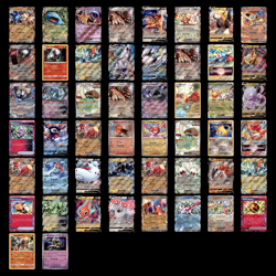 Pokemon Card Lot 50 Cards FULL ART EX VMAX V Holo Super Rares Venusaur Lucario - Image 1