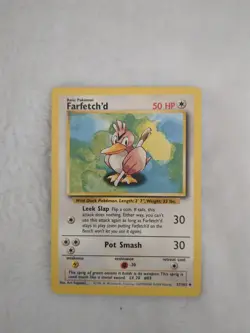 Farfetch’d 27/102 | Base Set | Non Holo Pokemon Card LP - Image 1