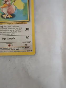 Farfetch’d 27/102 | Base Set | Non Holo Pokemon Card LP - Image 5