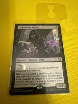 Opposition Agent #141 Commander Legends CMR Magic: The Gathering Card NM - Image 1