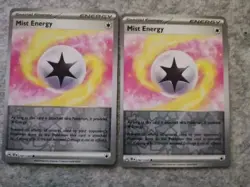 161/162 Mist Energy : (Reverse Holo) Card : Temporal Forces : Pokemon TCG X2 - Image 1