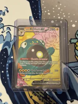 Iono's Bellibolt EX Holo-Pokemon TCG Card 172/159 SV Journey Together Ultra Rare - Image 1
