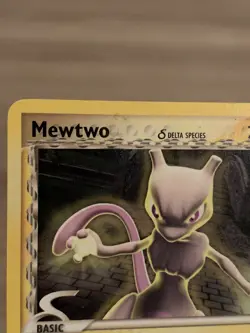 SHIPS SAME DAY Mewtwo 24/110 EX Holon Phantoms RARE Pokemon Card 2006 Played - Image 3