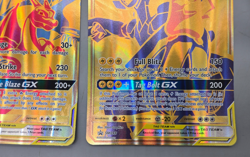 Pokemon Tag Team Reshiram Charizard SM247 & Pikachu Zekrom SM248 GX Jumbo Cards - Image 3