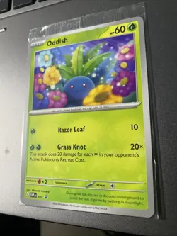 Pokemon - Oddish - SVP 102 - Sv: Scarlet & Violet Promo Cards - Sealed - Image 2