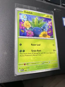 Pokemon - Oddish - SVP 102 - Sv: Scarlet & Violet Promo Cards - Sealed - Image 3