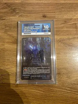 Ace 10 Star Wars Weiss Schwarz Obi Wan Kenobi SP stamped Card Vol 2 - Image 1