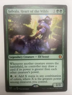 Selvala, Heart of the Wilds Magic: The Gathering Jumpstart Card-NM - Image 1