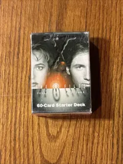 NEW The X-Files Card Game 60-Card Starter Deck Unopened & Complete - Image 1