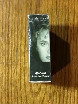 NEW The X-Files Card Game 60-Card Starter Deck Unopened & Complete - Image 4