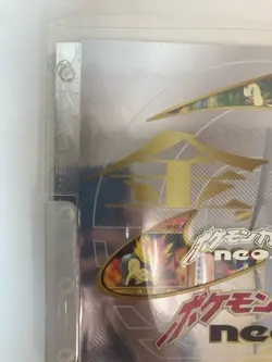 [p220]1999 POKEMON NEO GENESIS PREMIUM FILE 1 BINDER 9 CARD JAPANESE PROMO - Image 3