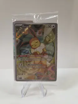 Pokemon TCG Eevee - 173 SVP Prismatic Evolutions ETB Promo Card Pack SEALED - Image 1