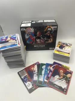 One Piece TCG OP09 Mixed Bundle. Common, Uncommon Cards Legends 300+ Cards - Image 1
