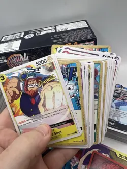 One Piece TCG OP09 Mixed Bundle. Common, Uncommon Cards Legends 300+ Cards - Image 5