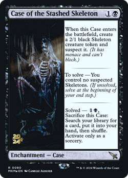 Case of the Stashed Skeleton [Murders at Karlov Manor Prerelease Promos] Magic - Image 1