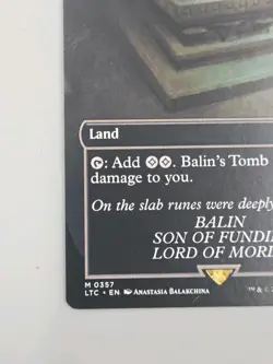 Magic The Gathering Balin's Tomb (Ancient Tomb) M0357 In Excellent Condition - Image 3
