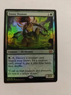 Fauna Shaman - Rare FOIL - The Brothers' War #179/287 - Image 1