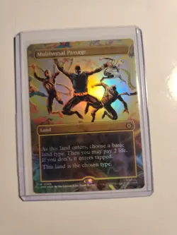 MTG Marvel's Spider-Man MULTIVERSAL PASSAGE Borderless Foil NM (BIN0044) - Image 2