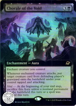MTG Chorale of the Void (Extended) (331) | NM Foil | Edge of Eternities {EOE} - Image 1