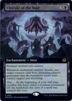 MTG Chorale of the Void (Extended) (331) | NM Foil | Edge of Eternities {EOE} - Image 2