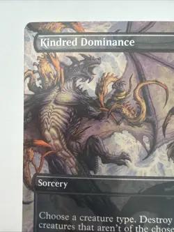 Kindred Dominance (Borderless) Commander Masters Foil - Image 2
