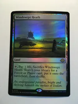MTG Windswept Heath Foil Modern Horizons 3 ​ 0235 - Image 1