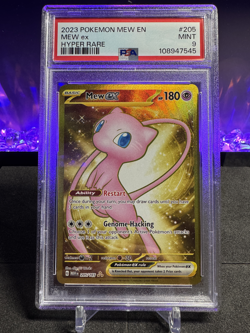 2023 | Pokemon 151 | Mew EX Hyper Rare | 205/165 | PSA 9 - Image 1