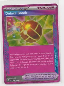 Pokemon TCG - Deluxe Bomb - 134/142 Stellar Crown Holo Ace Spec Rare - Image 1