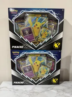 Pokemon TCG: 2x Hoopa V Box & 2x Pokemon Pikachu V box - New and Sealed - Image 5