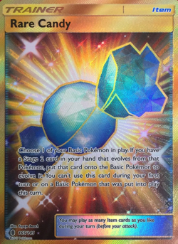 1x Rare Candy - 165/145 - Secret Rare Lightly Played Pokemon SM02 - Guardians Ri - Image 1