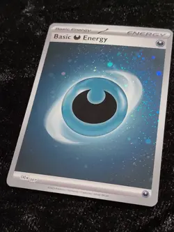 Pokemon Basic Darkness Energy 007 Scarlet & Violet 151 Cosmos Holo (NM) - Image 1