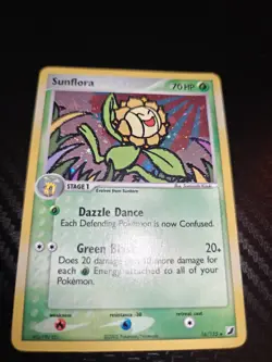 Sunflora - 16/115 - Holo Rare - English Pokemon EX Unseen Force - Image 2