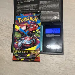 (VERY HEAVY) 22.7g! Pokemon TCG Mega Evolution Booster Pack (SEALED)✅ - Image 1