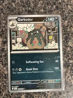 Pokemon TCG (Master Ball Pattern) Garbodor #060/086 White Flare - Image 1