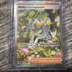 Wally's Compassion Trainer Special Illustration Rare 186/132 Pokemon TCG - Image 1