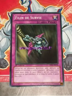 Carte YU GI OH FILIN DE SURVIE BP02-FR176 x 2 - Image 1
