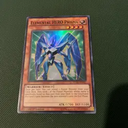 Elemental HERO Prisma Yu-Gi-Oh! FUEN-EN047 1st Super Rare - Image 1