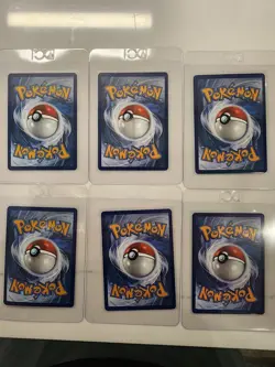 2025 Pokemon Mega Evolution Lot Of 6 Illustration Rare Cards - Image 2