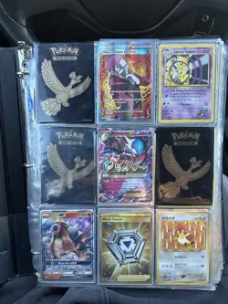 Pokemon Variety Binder With Older Some Older Cards From The 90s - Image 1