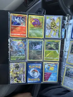 Pokemon Variety Binder With Older Some Older Cards From The 90s - Image 4