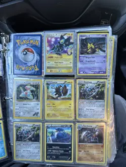 Pokemon Variety Binder With Older Some Older Cards From The 90s - Image 5