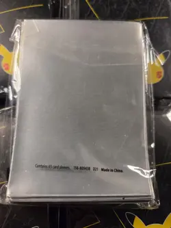 Pokemon 25th anniversary Pikachu Black Card sleeves Lot Of 5 Packs - Image 3