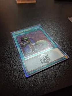 Yu-Gi-Oh Upstart Goblin 1st Edition Quarter Century Secret Rare Card RA03-EN096 - Image 4