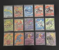 POKEMON LOT OF 42 Cards From Mixed Sets (EX/FULL ART/PROMOS) - Image 1
