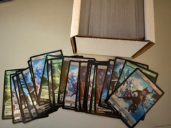 Magic MTG Final Fantasy Lot Of 250 *FOIL* Token Cards - Image 1